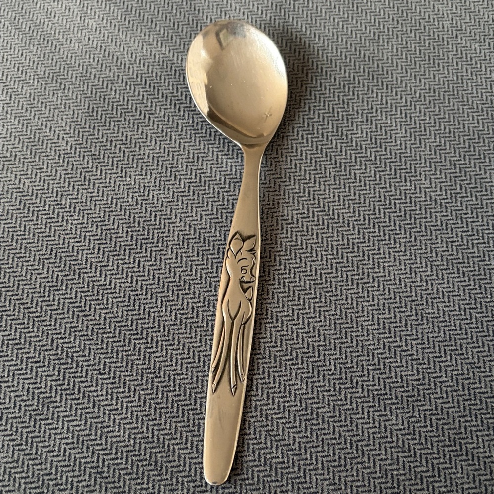 Engraved Disney Stainless Steel Child's Spoon